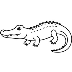 crocodile isolated on white mascot,crocodile silhouette,crocodile face vector,icon,svg,characters,Holiday t shirt,black crocodile face drawn trendy logo Vector illustration,crocodile line art on a whi