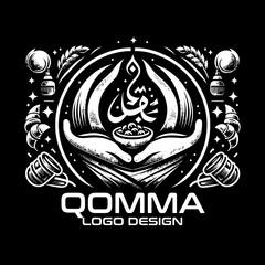 Qomma Vector Logo Design