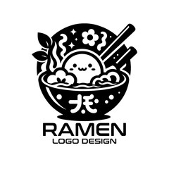 Ramen Vector Logo Design