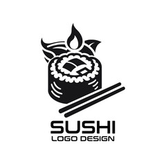 Sushi Vector Logo Design