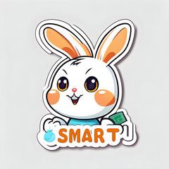 Cute smart sticker for kids 