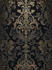 seamless damask wallpaper