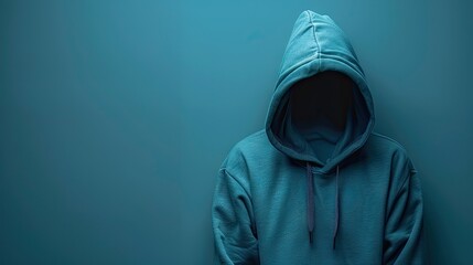 Obraz premium vector plain background with plain hoodie jacket 2 AI Generative