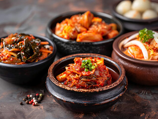Kimchi. Traditional Korean side dish.