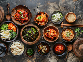 Kimchi. Traditional Korean side dish.