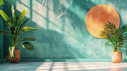 plain display background for product marketing advertising with space 1 AI Generative