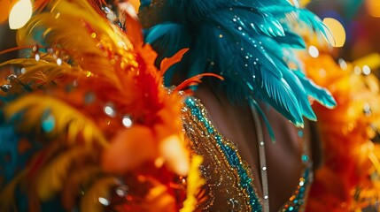 Carnival Celebration: Brazilian Bride's Attire