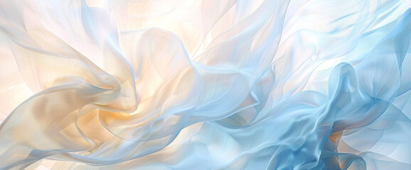 Obraz premium Embark on a journey of elegance and serenity through this captivating painting, where dark teal and light beige waves intertwine amidst organic topography, evoking the timeless allure of marbleizedart