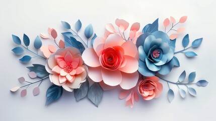 beauty bouquet flowers, for decoration wallpaper
