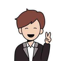 Business man in suit Avatar