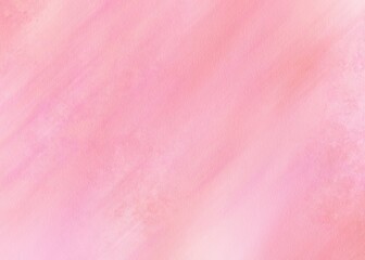 Hand draw watercolor light pink gradient abstract material background