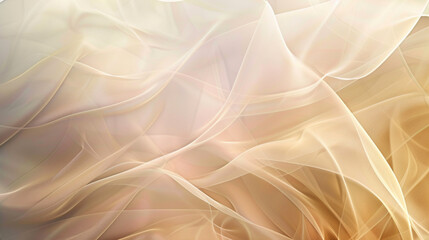 Background image, smoke, flowing fabric, river and wave pattern, light yellow tones. and yellow-orange. 