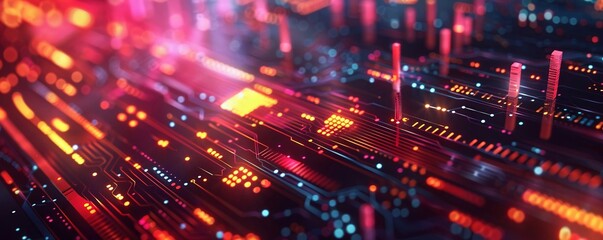 Fototapeta premium Craft a visually stimulating graphic illustrating the ease and accessibility of financial services provided by cryptocurrency in developing regions 