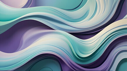 abstract background with waves