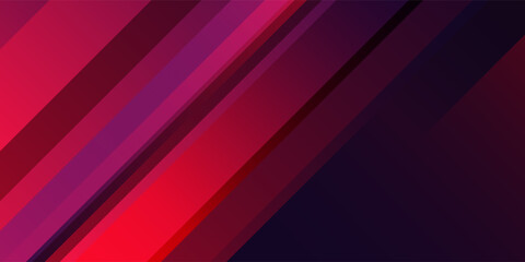 Obraz premium geometric shape background with gradient red and purple