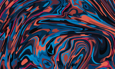 Abstract colorful psychedelic liquid texture pattern background