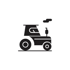 Set of Transportation Silhouette Icons. Bicycle, Train, Stop Station Sign for Public Transport Glyph Pictogram. Car, Bus, Train, Metro, Plane, Ship Icons in Front View. Isolated Vector illustration