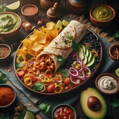 delicious mexican food