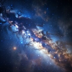 Fototapeta na wymiar galaxy background