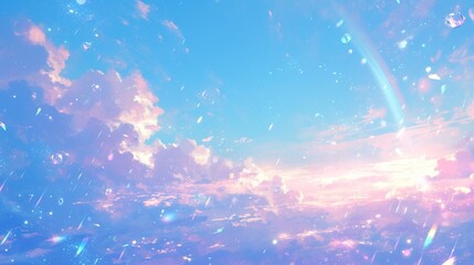 雨上がりの空6