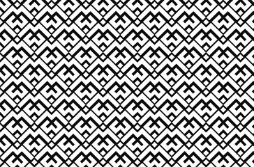 Vector seamless pattern. Modern stylish texture. Repeating geometric tiles with hexagonal elements