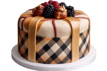 Delicious Cake on Transparent Background PNG