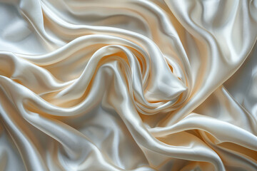 Silk fabric background. Created with Ai