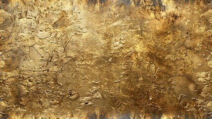 Close-up of ancient gold coin texture, perfect for historical backgrounds AI Image - obrazy, fototapety, plakaty