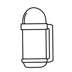 Summer picnic Hand drawn vector