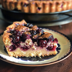 Amish cherry pie coffee cake
