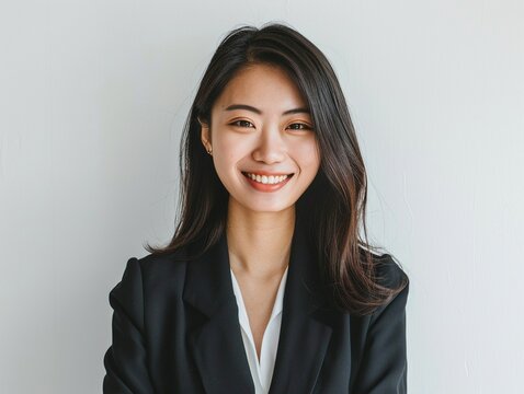 Asian event planner radiant smile