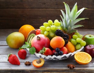 Fresh Fruits Basket
