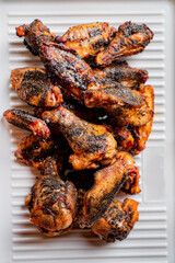 grilled chicken on the white - 786873105