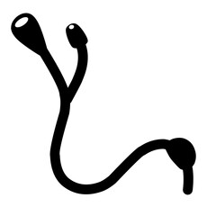 Medical Catheter Silhouette 