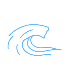 Big Wave Illustration 