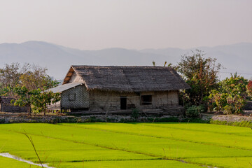 Fototapeta na wymiar Nyaungshwe Township, Taunggyi District, Shan State, Myanmar