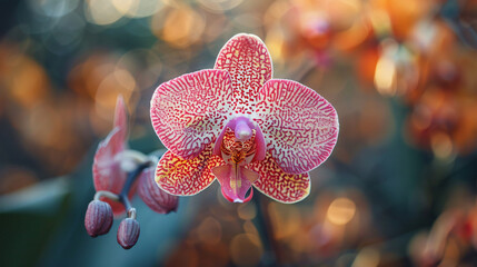 Pink orchid flower in bloom Taken in Florida