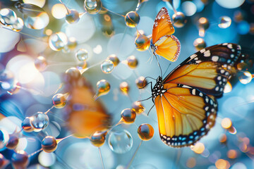 A detailed representation of the atomic structure of sodium with a modern twist