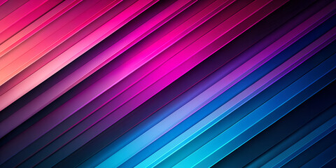 Blue pink  on black background, minimalism, texture, wallpaper, HD AI generation, texture, 3D, graphics, design, wallpaper, desktop wallpaper, abstraction, cubes, rectangles, shapes, shapes, vivid ima - obrazy, fototapety, plakaty