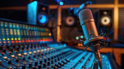 Discuss the live recording capabilities facilitated by a microphone on digital recording equipment...