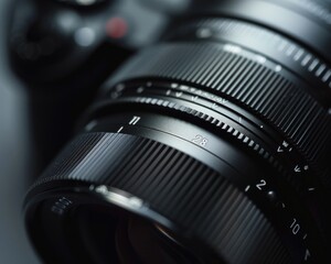 The harmony between lens elements and aperture blades - obrazy, fototapety, plakaty