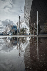 Futuristic Architectural Perspective in Astana Expo Area