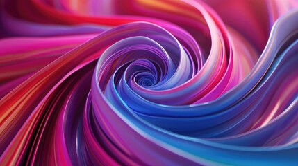 Computer generated Fractal Ribbons and Spirals A Stunning Background Option