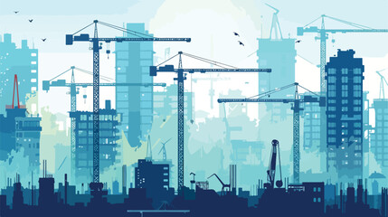 Building city under construction website process 