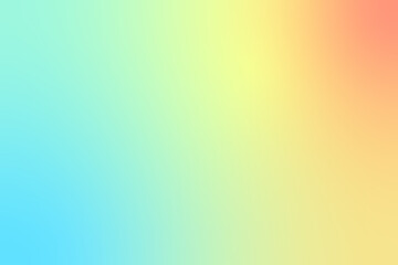 Beautiful summer gradient for background, wallpaper