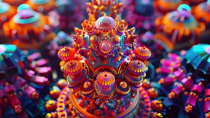 Fototapeta premium Bright multi-colored backgrounds and textures, Colorful backgrounds from AI.