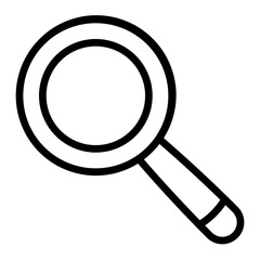 Search Vector Line Icon