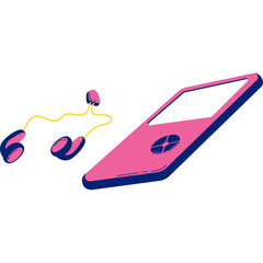 Gadget Illustration Retro Style