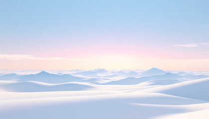 Snow texture. Wind sculpted patterns on snow surface. Wind in the tundra and in the mountains Winter snow wave.