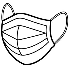 musk background vector ilustration